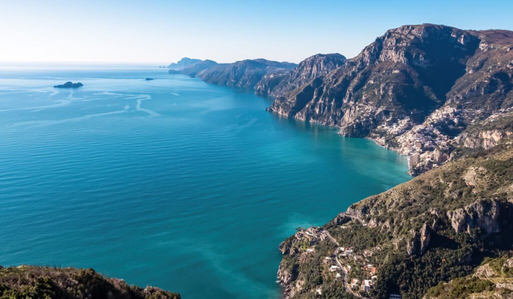 vista dal Sentiero degli Dei